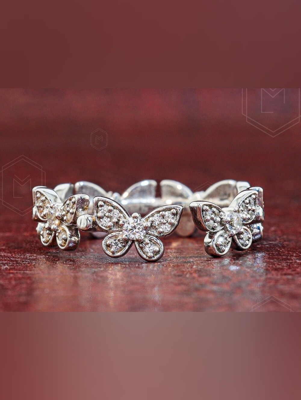 $8 Each Or Bundle 5/$20 Sterling Silver Butterfly Open Ring